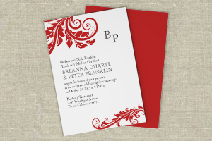 Breanna & Peter's Wedding Invitation